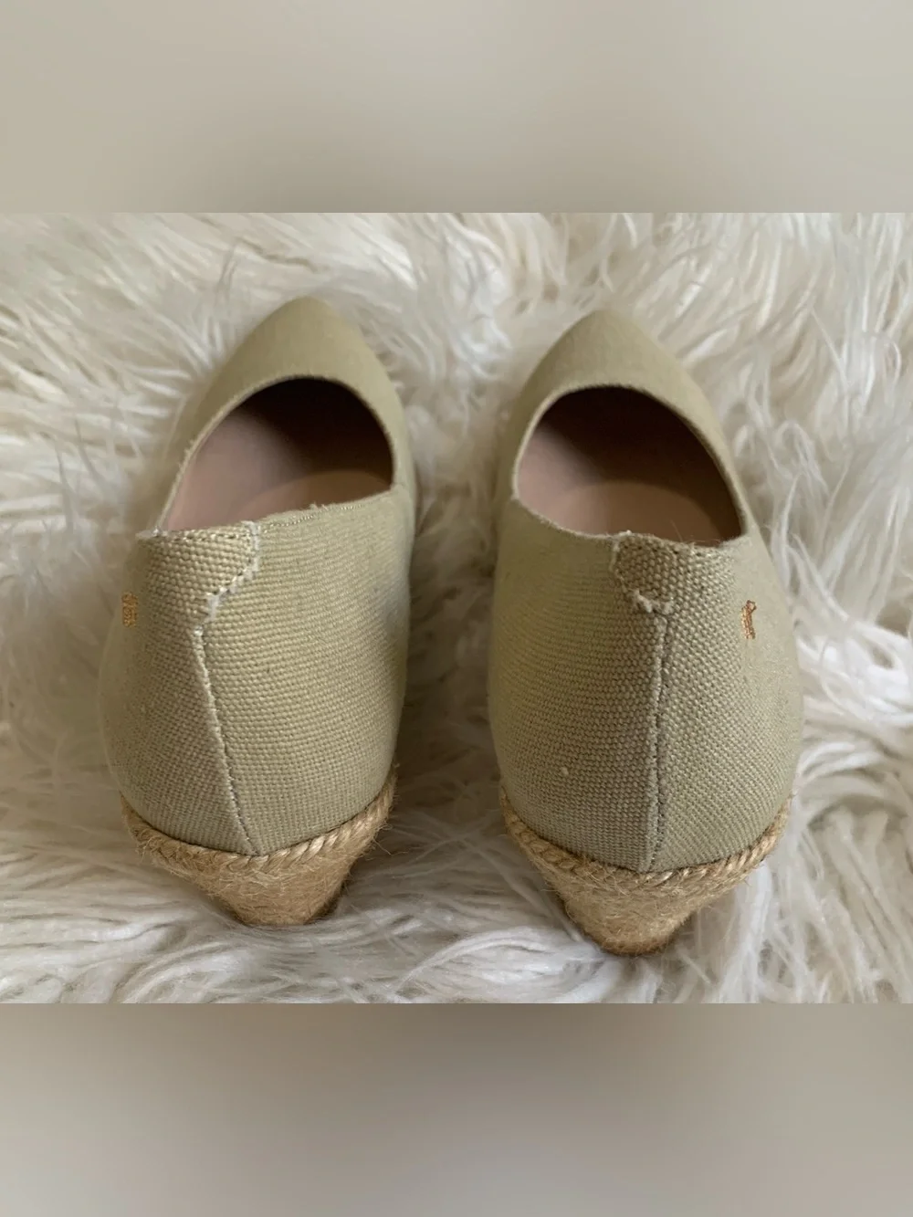 Viscata Barcelona Roses Archive Canvas Espadrilles Sand Size 40